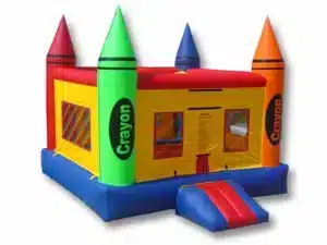 Crayon Bounce House