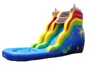 Shark Inflatable Water Slide